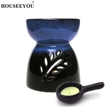 Балийский стиль керамическая горелка с ароматом ладана полная глазурь ладан эфирное масло лампа подарок для дома и офиса гостиной украшения
