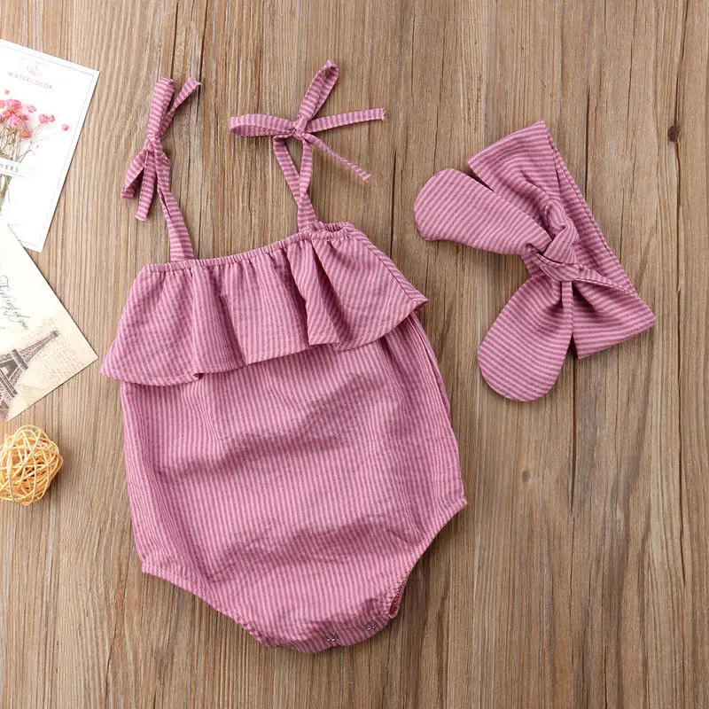 Emmababy/2 шт. для девочек Одежда новорожденных и малышей одежда маленьких боди +
