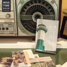 30 листов в коробке Открытка Крафт Бумажные карты памятки вечерние закладки с ярлыками Обучающие карты Подарочные канцелярские принадлежности