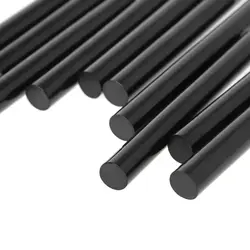 12 шт. термоплавкий клей-карандаш черный высокий клей 7 мм для рукоделия игрушки инструмент для ремонта