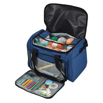 

Portable Yarn Storage Bag for Thread Oxford Cloth Wool Crochet Hook Knitting Needle Crochet Hooks Organizer