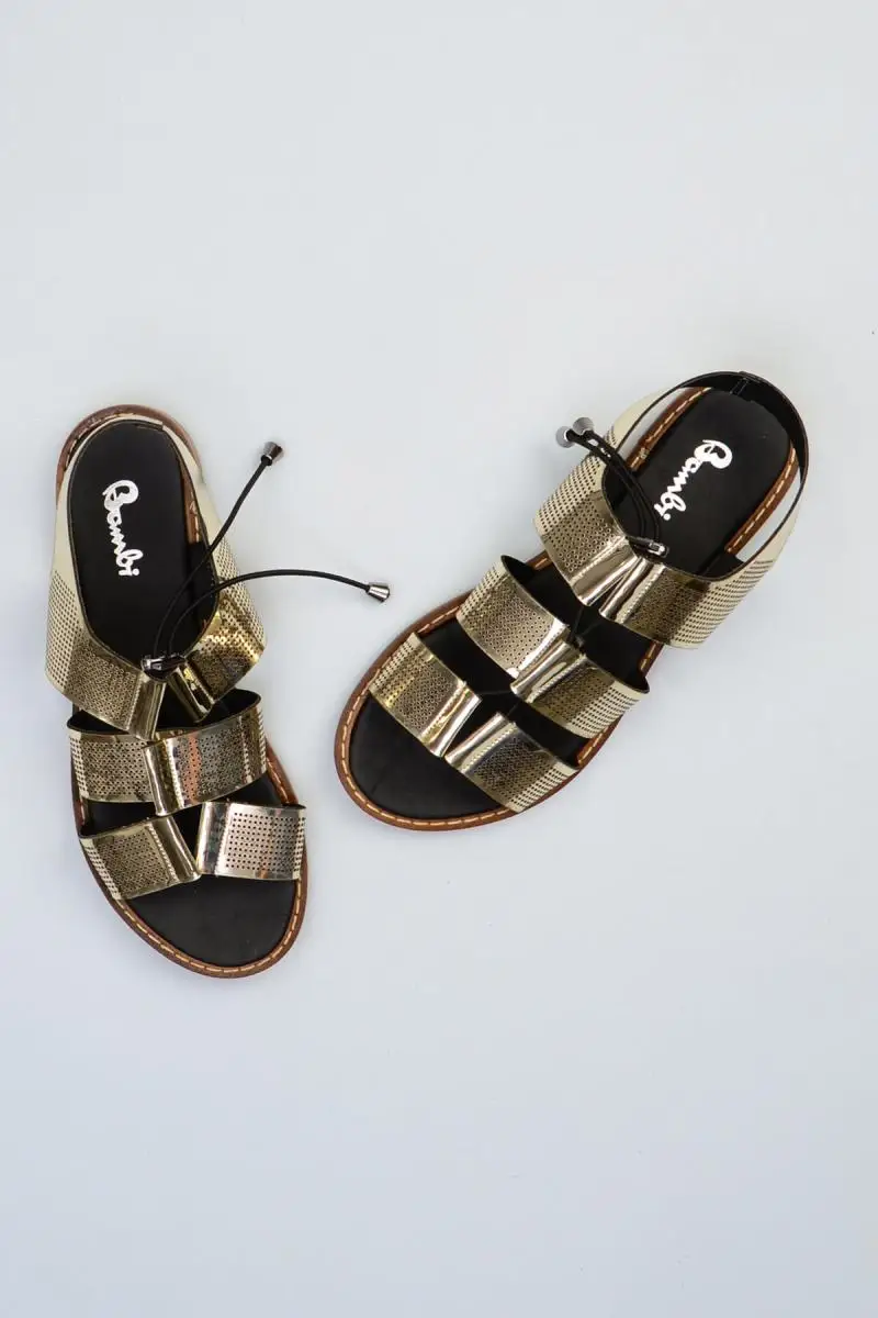 

Bambi Gold Women Sandals F0365160539