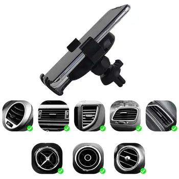 

4inch-6inch QI Portable Universal Vehicle-mounted Wireless Fast Charger For IPhone & Android Phone Socket Stand Car Accessorizes