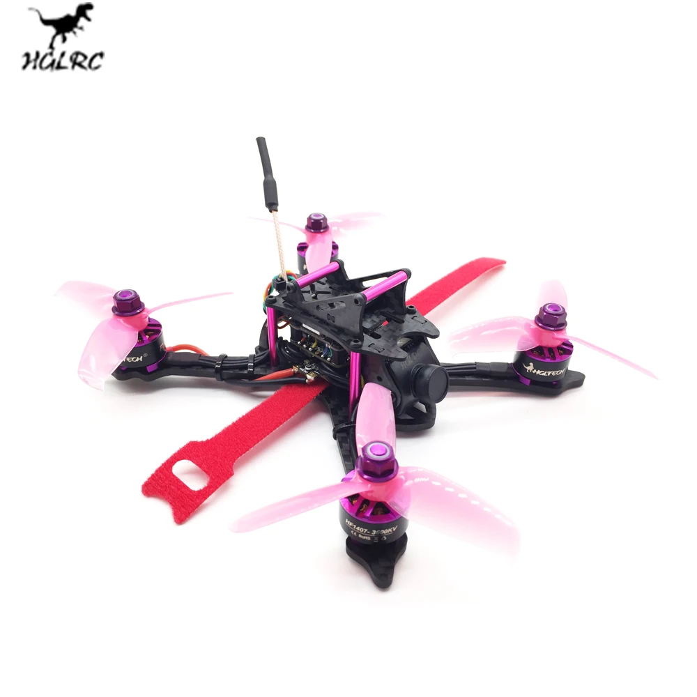 

HGLRC XJB-145 145mm F4 Flight Controller OSD Micro FPV Racing Drone BNF w/ Compatible Flysky A8S V2 Receiver & XJB-ELF Camera