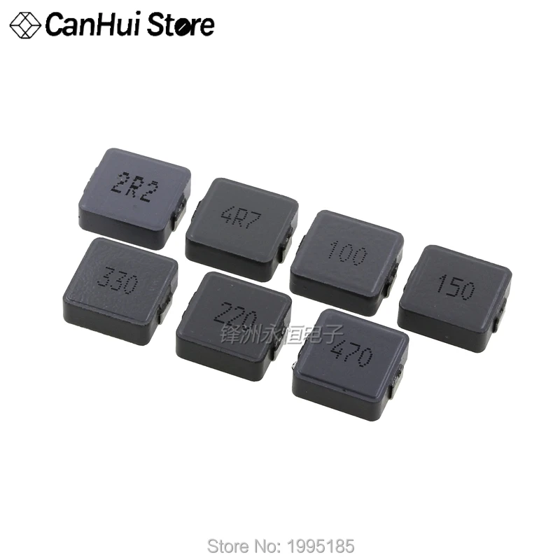 5 шт. индукторы питания для формования SMD 0630 1R0 2R2 100 470 1UH 2.2UH 3.3UH 4.7UH 6.8UH 10UH 15UH 22UH 33UH 47UH