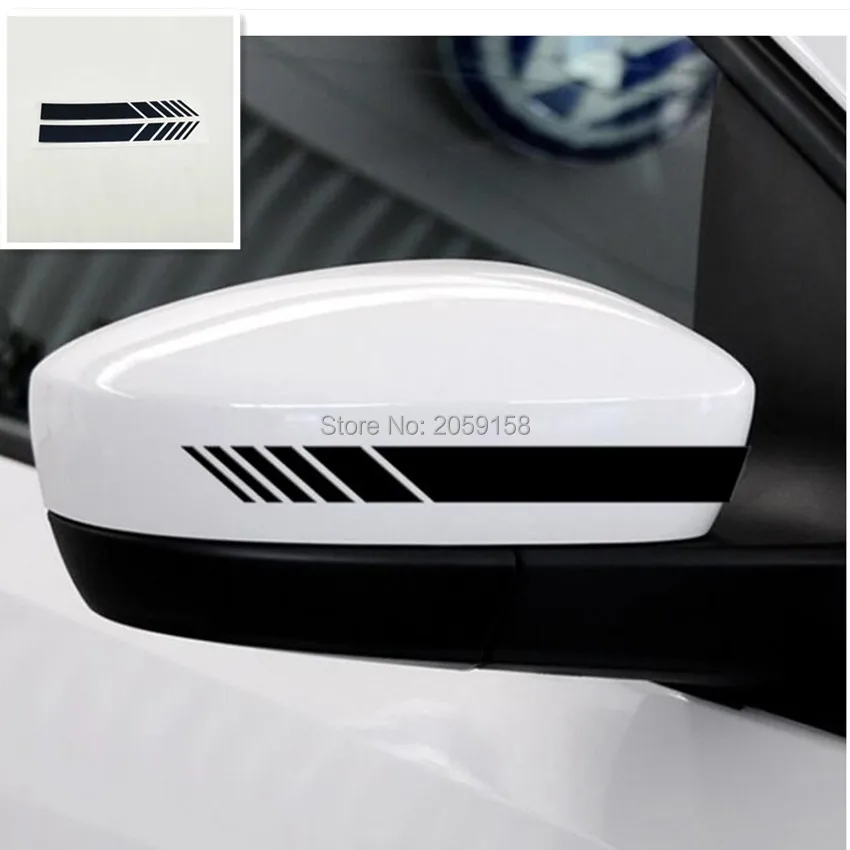 

2018 HOT Car rearview mirror sticker for ram 2500 food truck passat b7 mazda cx-5 mustang 2015 subaru legacy ford golf mk7 rav4