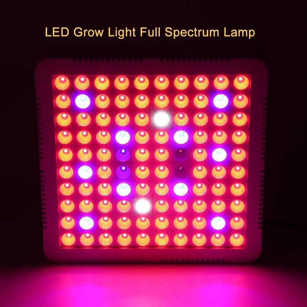 85 264V 100LED 300W Grow Light полный спектр лампа для гидропоники комнатные растения цветы ЕС