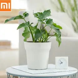 Оригинальный Xiaomi Youpin Флора умный цветочный горшок мониторы цифровой завод трава почвы воды свет тестер сенсор цветок для домашнего декора