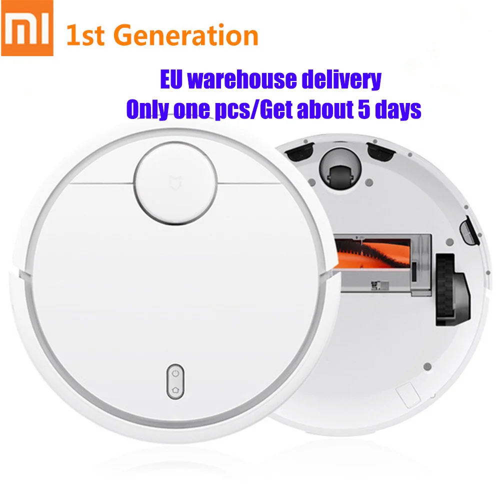 

Xiaomi Mi Vacuum Cleaner App Remote Control First-Generation Smart Intelligent Sensors System Path Planning Washing Mopping