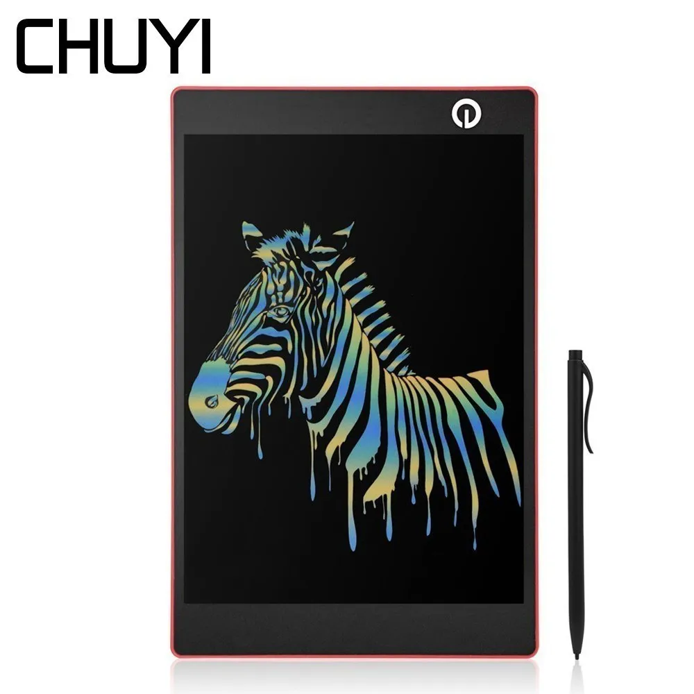 

CHUYI 9.7 Inch LCD Writing Tablet Portable Colorful Notepad Electronic Smart Handwriting Pad Memo Drawing Board With Bag For Kid