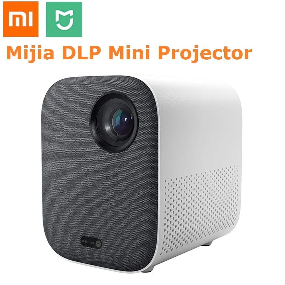 

Xiaomi Mijia Mini Projector DLP Portable 1080P 500ANSI Support 4K Video 3D WIFI Proyector LED Beamer TV Full HD For Home Theater