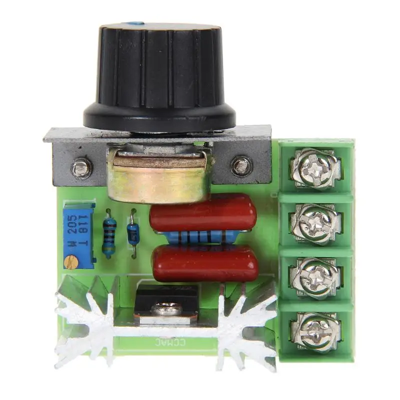 

2000W SCR Electronic Voltage Regulator Speed Controller Dimmer Thermostat Controller Voltage Regulator Module