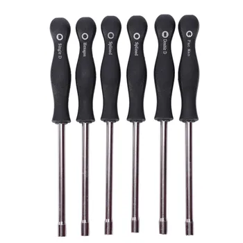 

Set Of 6 Carburetor Adjusting Tool Kit With Pac Man/Single D/Double D/Hexagon Socket/7 Teeth Splined/21-Teeth Splined/For Comm