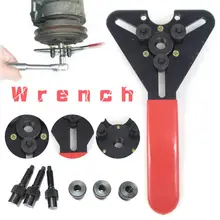 1 set of Car Repair Tool Wrench A/C Compressor/Clutch Hub Remover Service Tool Clutch Holding Tool Portable Convenient to Carry a c compressor clutch remover kit air conditioner hub puller automotive auto tool