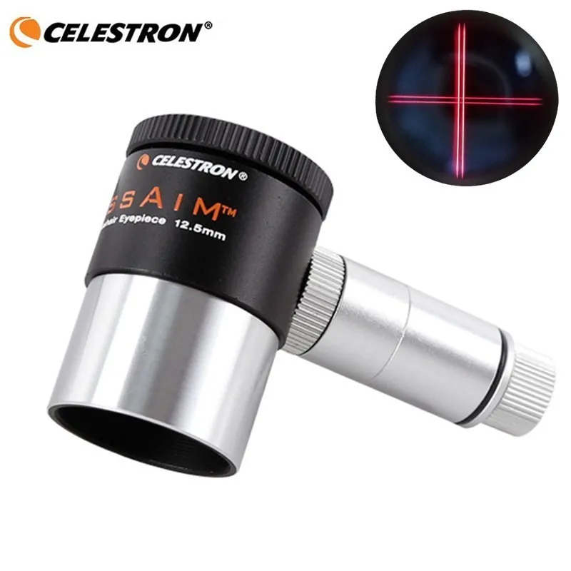 Окуляр Celestron 1 25 дюйма с беспроводной подсветкой Фокусируемый окуляр 12 5 | Телескоп и бинокли -33009128217
