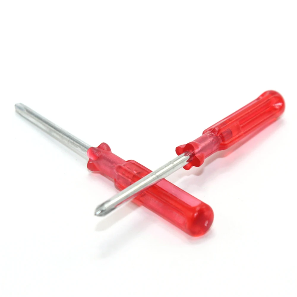 

5pcs 10pcs Professional Mini Practical Screwdriver Red Handgrip Phillips Screwdriver Repair Tool