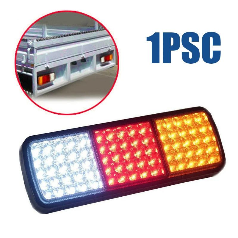 

Universal LED Rear Light Trailer Brake Indicator Light Backup Tail Lamp Truck