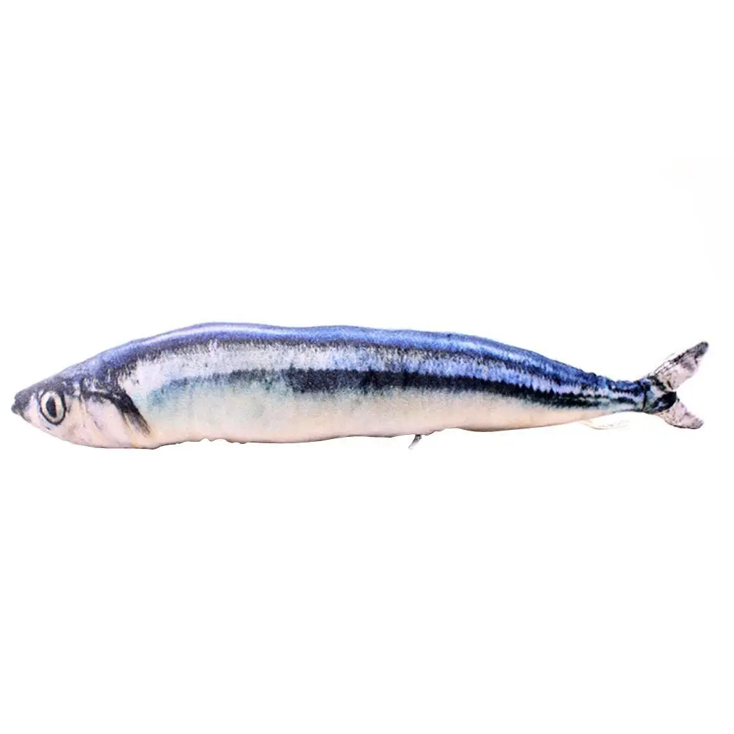 

Plush Creative 3D Carp Fish Shape Simulation 20cm/7.9inch, 30cm/11.8inch Fish Cat Toy As Picture