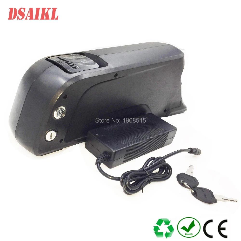 

Free shipping and EU US no tax 36volt tube ebike frame shark battery pack 36V 8Ah 10Ah 12.5Ah li-ion battery pack with charger