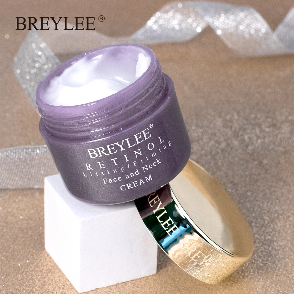 Breylee Retinol уход за лицом укрепляющий крем для лица лифтинг против старения удаление морщин ночной день крем Увлажняющая сыворотка для лица Уход за кожей Шеи