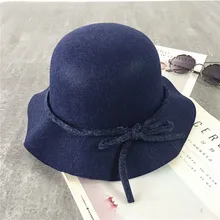 [EWQ] Новая Летняя мода, пояс с бантом, украшение, верхняя часть купола, шапки, черные модные шапки, 8 цветов, женские BA365