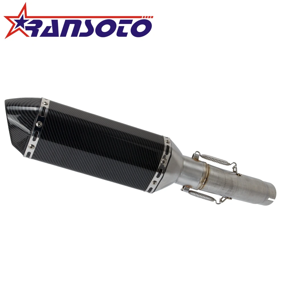 

Brand New Motorcycle Exhaust System Slip on Middle Pipe Link Muffler for SUZUKI GSXR1000 GSX-R 1000 2005 2006 K5 K6 Slip-On