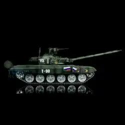 Henglong 1/16 зеленый 6,0 поколения инфракрасного боя T90 RTR Р/У танки 3938 360 вращения револьверной головки металлические колеса с красными глазами