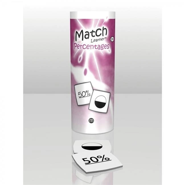 American Educational Products ML0084 Match Learner Percentages 10 Plus Age |