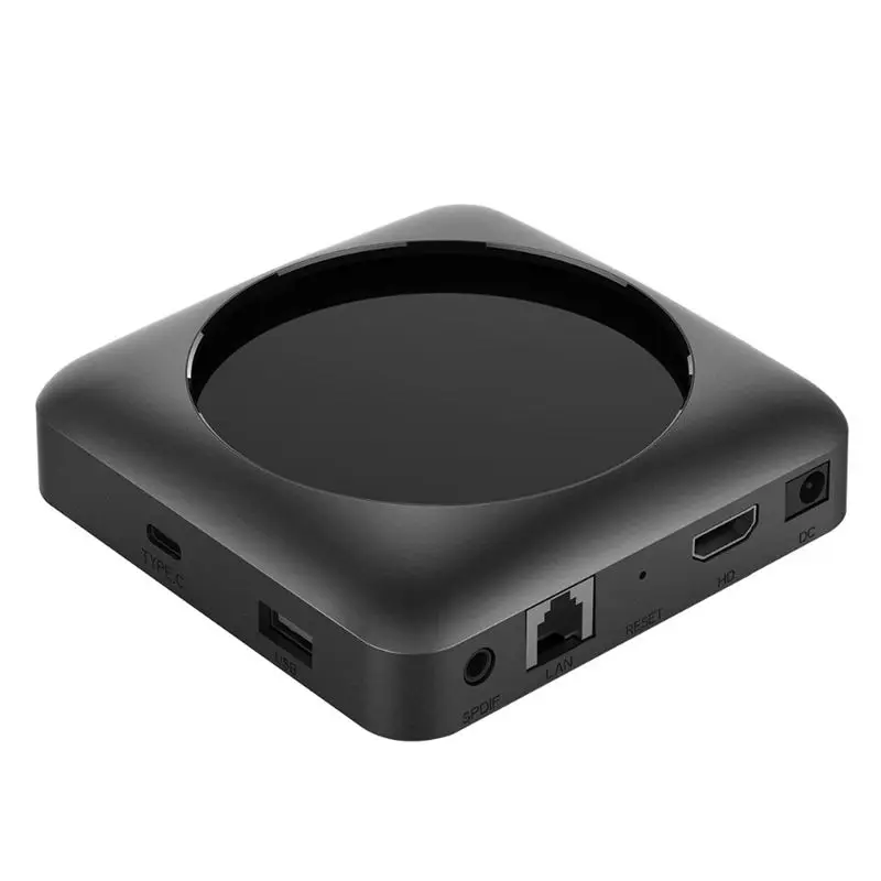 Magicsee N6 Max Android 7 1 Rom 2 4 + 5G двойной Wifi ТВ бокс Rk3399 Четырехъядерный 4G 32G Смарт с Hd 4K