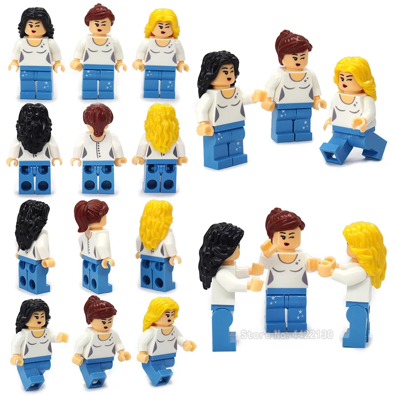 Building Blocks Series City Prom Frozeninglys Figures Mini Princess Model Assemble Scenes Gift for girl With Legoinglys Lepin Building Blocks Series City Prom Frozeninglys Figures Mini Princess Model Assemble Scenes Gift for girl With Legoinglys Lepin