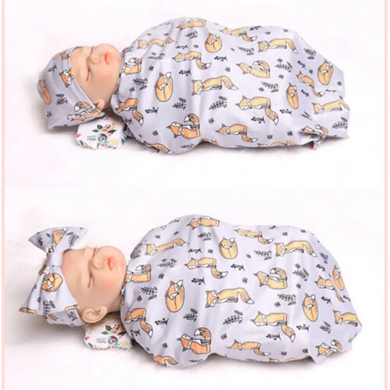 PUDCOCO/Хлопковое одеяло для пеленания для маленьких девочек и мальчиков; спальный мешок; муслиновая пеленка; Лот