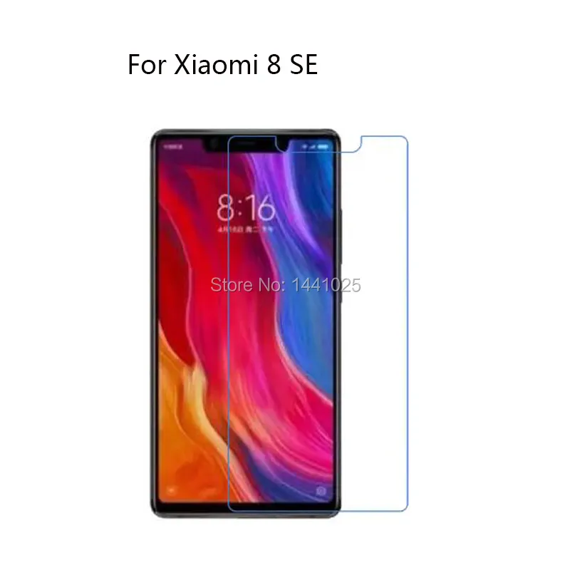 Защитная пленка из закаленного стекла для Xiaomi Mi 8 SE защитная класса 9 H 2.5D