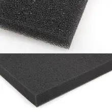 2 слоя универсальная черная фильтрационная пена аквариум биохимический фильтр губка подкладка легкий и мягкий дизайн
