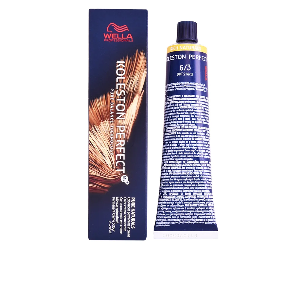 Koleston Perfect Me + богатые натуральники 6/3 Wella 60 мл | Красота и здоровье
