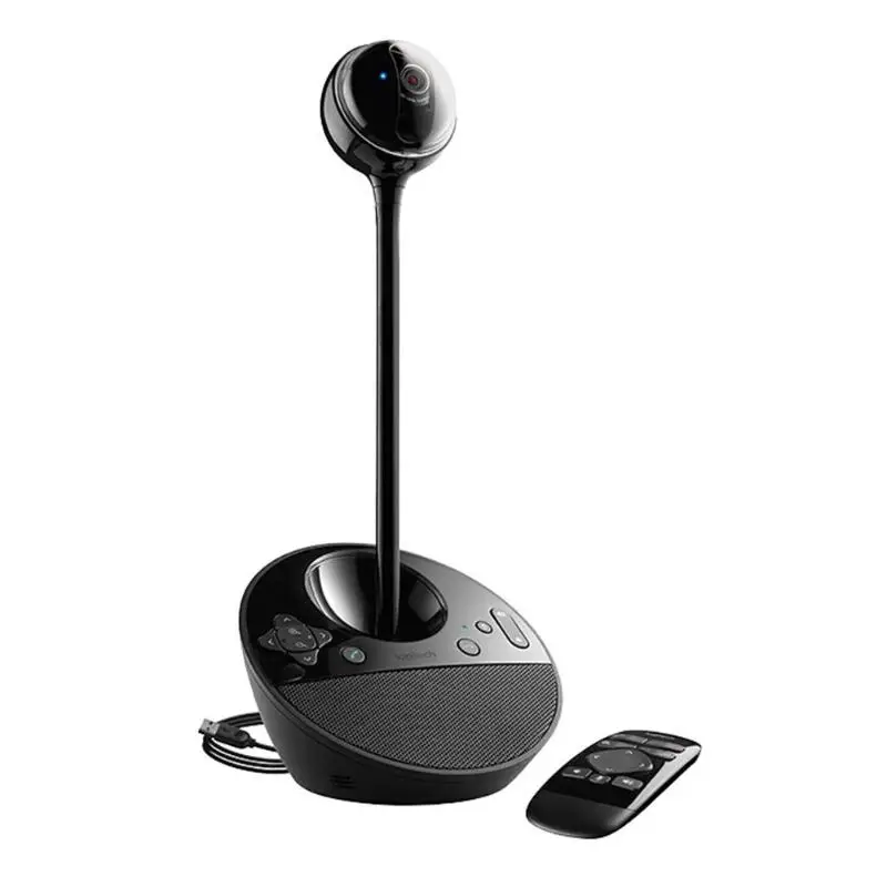 

Logitech BCC950 Webcam Video Conference Webcam Full HD 1080p With Speakerphone And USB Cable And Remote Control Free Shipping