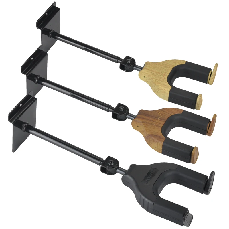 

Punk Long Bottom-slotted Auto-lock Bass Guitar Wall Hanger