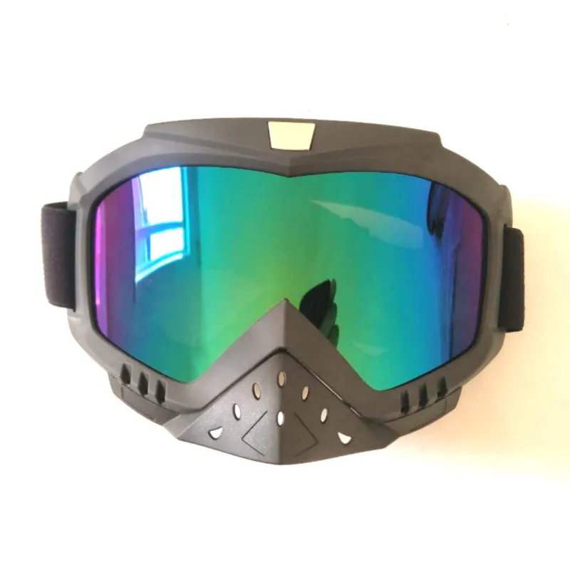 

Motocross goggles Motorcycle helmet racing goggles ATV Dirt Bike Off Road Goggles Downhill mountain biking Matt black glasses