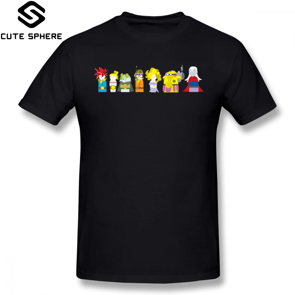 

Chrono Trigger T Shirt Trigger Guys T-Shirt 100 Percent Cotton Men Tee Shirt Oversize Casual Funny Print Short-Sleeve Tshirt