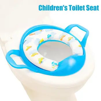 

Soft Potty Training Potty Seat with 2 Handles Splash Guard