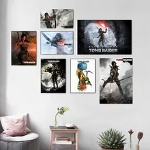 Rise Of The Tomb Raider Game Poster And Print Canvas Art Painting Wall Pictures For Living Room Decoration Home Decor No Framed футболка print bar rise of the tomb raider