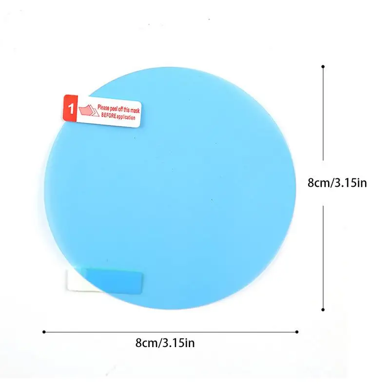 Пара автомобильных зеркал заднего вида, водонепроницаемая, противотуманная, непромокаемая пленка, боковое стекло, пленка для дома, ванной, авто аксессуары, принадлежности