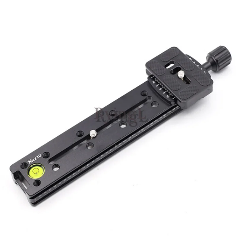

* 200mm Nodal Slide Rail Quick Release Plate Clamp Adapter For Macro Panoramic Arca Aluminum Alloy Quick Release Plate Tripod