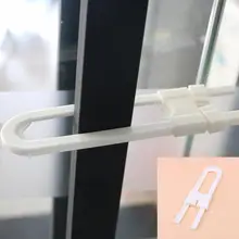 Одежда для детей и малышей Безопасный ящик двери шкафа u-образный замок ребенка безопасный замок