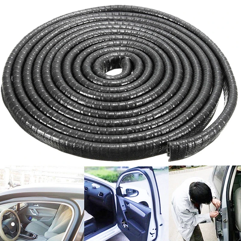 

Car Door Edge Sealing Strip Sealing Strip Trim Decor Protector Waterproof New