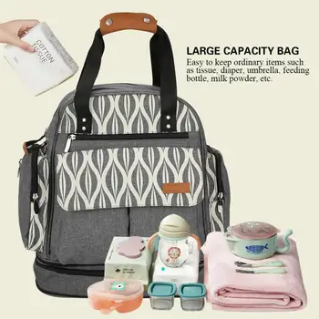 

Large Capacity Mummy Maternity Nursing Diaper Bag Backpack Travel Baby Stroller Carriage Bag Organizer Handbag Baby Care Bag