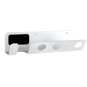 

For Dyson Supersonic Hair Dryer Wall Mount Holder,Aluminum Alloy Hanger Bracket For Dyson Hair Dryer,Diffuser And Two Nozzles