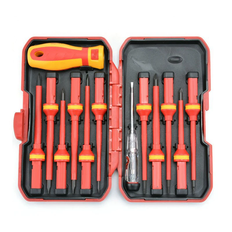 

1 Set Electricians Insulated Electrical Hand Screwdriver Kit For 1000V Power