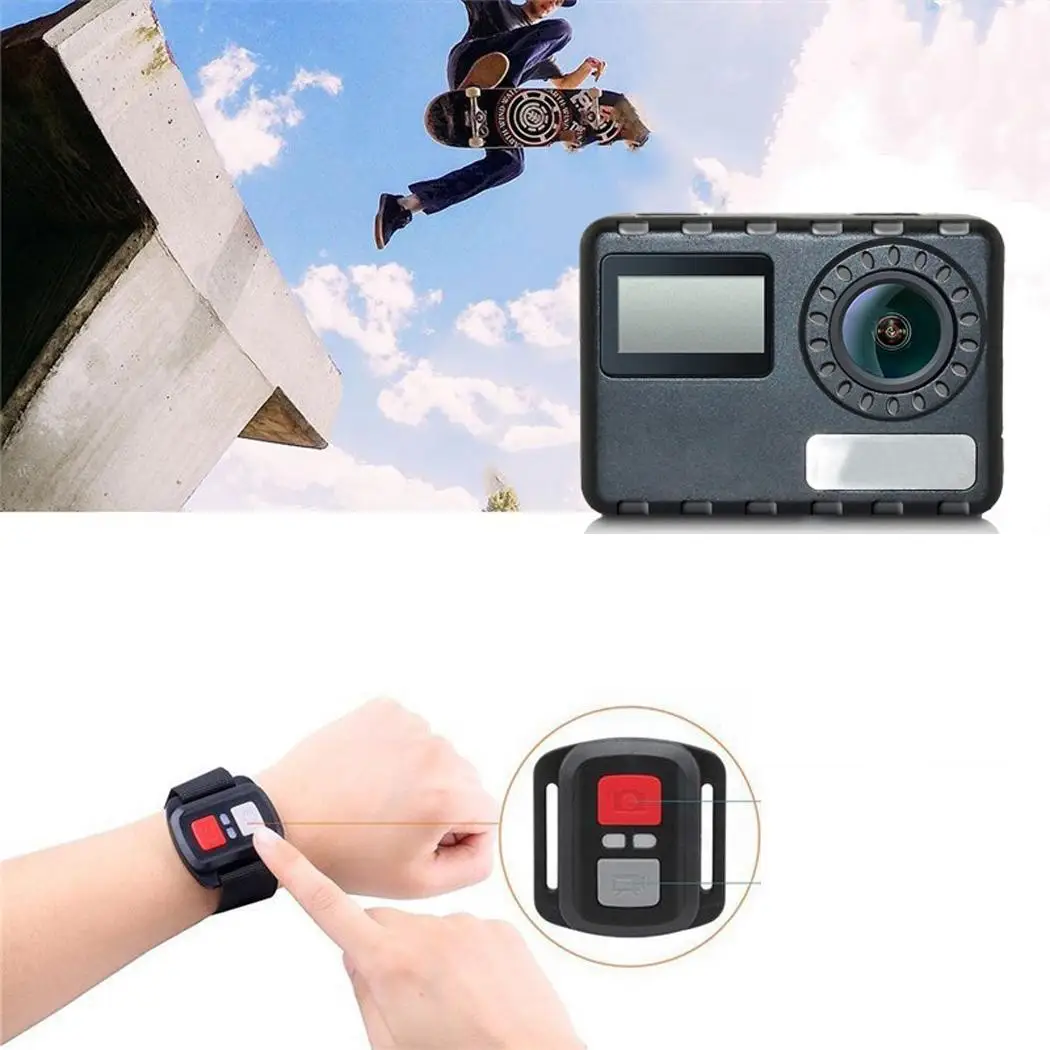 Подводная Экшн камера WiFi Водонепроницаемая сенсорная MP4 900MAH экран TF 4G 32G