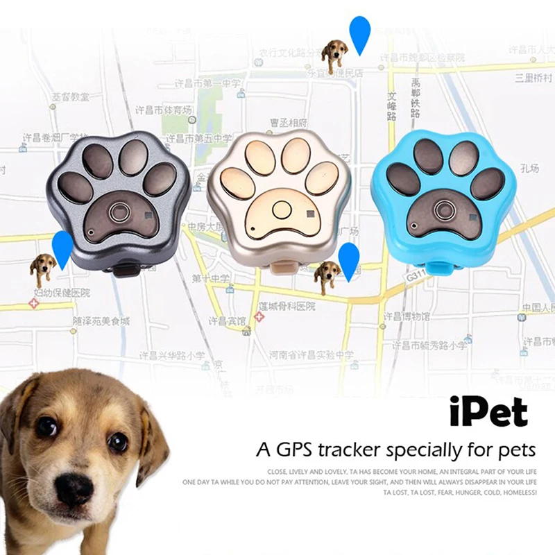 VJOYCAR V32 Mini Pet gps трекер wifi GMS положение Анти-потери кошачий собачий ошейник локатор с беспроводным зарядным устройством устройство голосового монитора