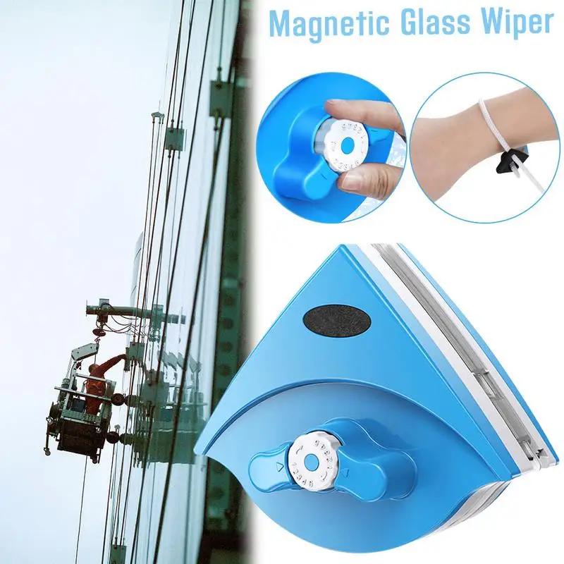 Домашний Магнитный стеклоочиститель, щетка для чистки стекла, инструмент, двухсторонняя щетка для мытья окон, щетка для мытья стекол, инструмент для чистки 5-25 мм